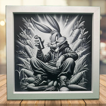 Urban Bugs Bunny 3D Printed Fan Art