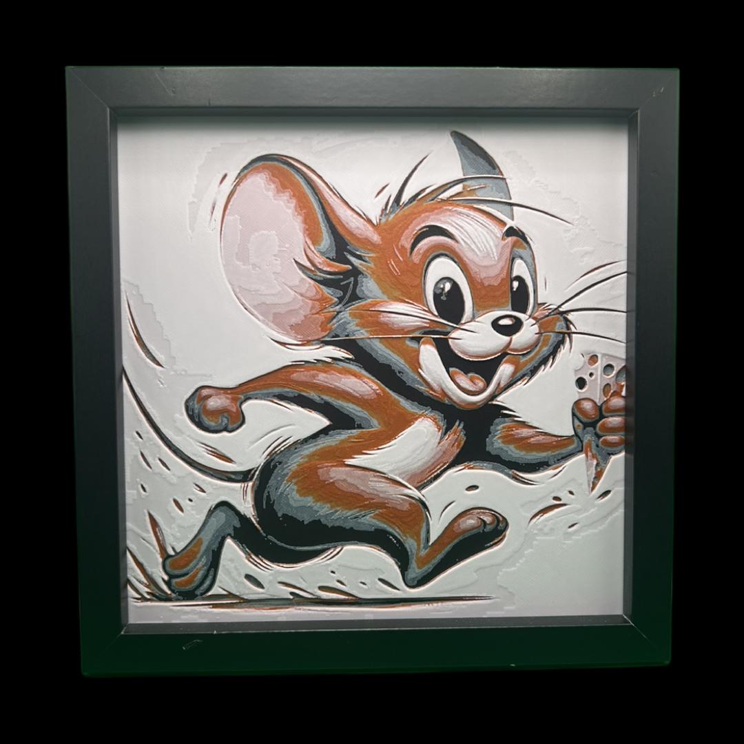 Jerry the mouse 3D Printed Fan Art
