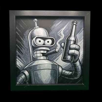 Bender - Futurama 3D Printed Fan Art