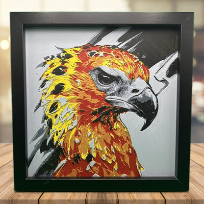Fawkes the Phoenix - Harry Potter 3D Printed Fan Art