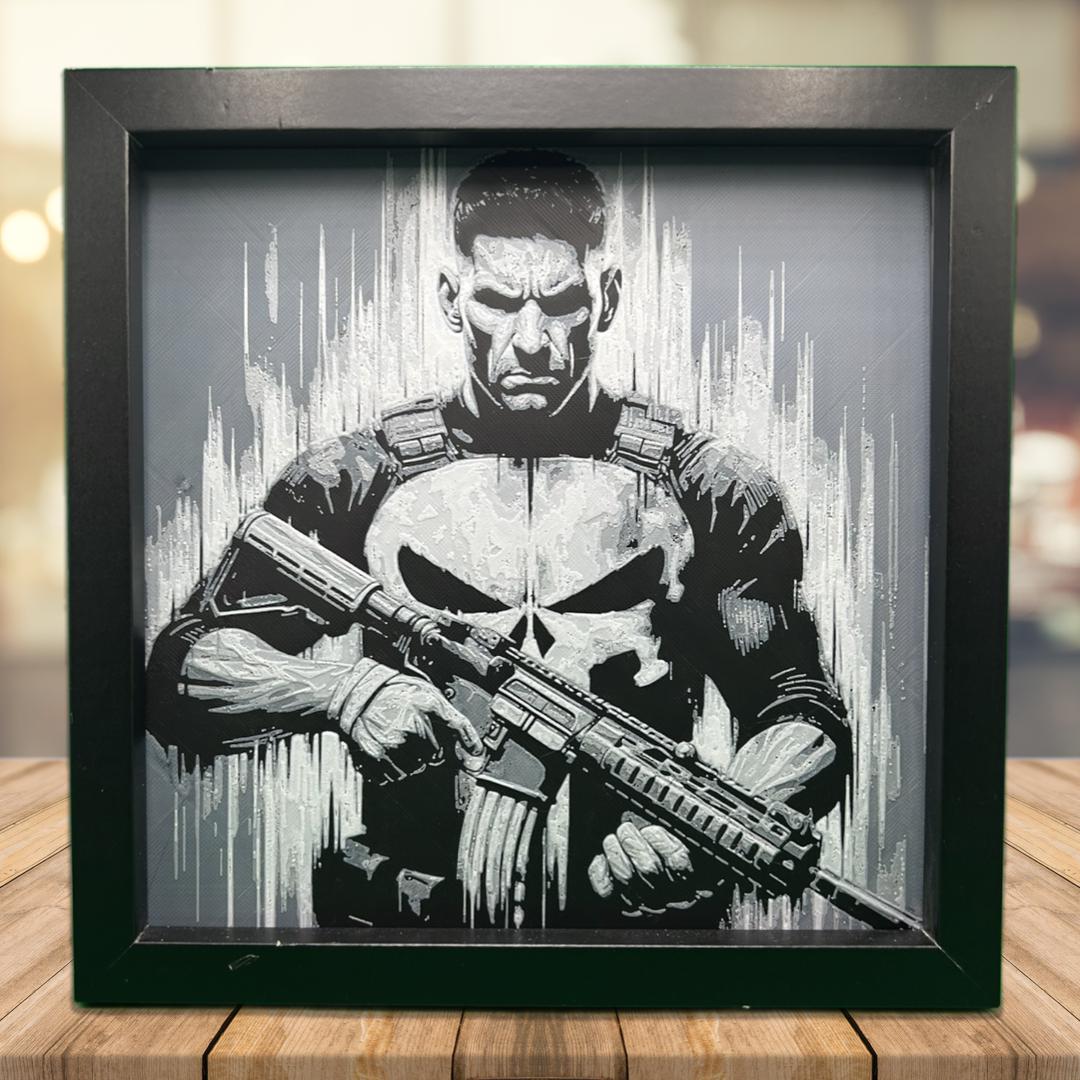 The Punisher 3D Printed Fan Art
