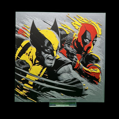 Deadpool and Wolverine V2 3D Printed Fan Art