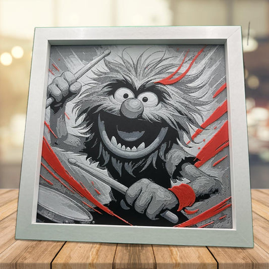 Animal - The Muppets Printed Fan Art