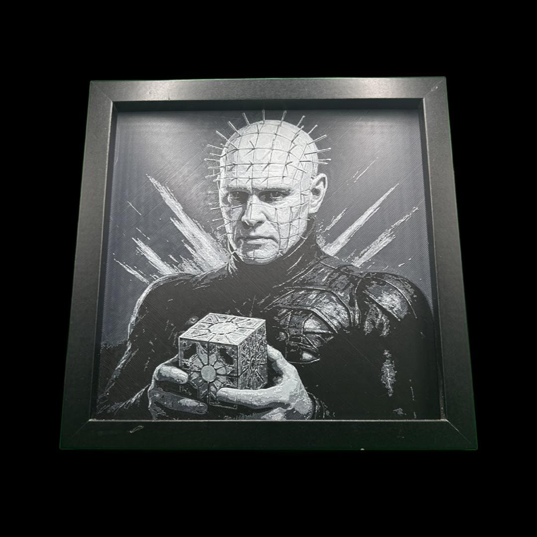 Pinhead - Hellraiser 3D Printed Fan Art
