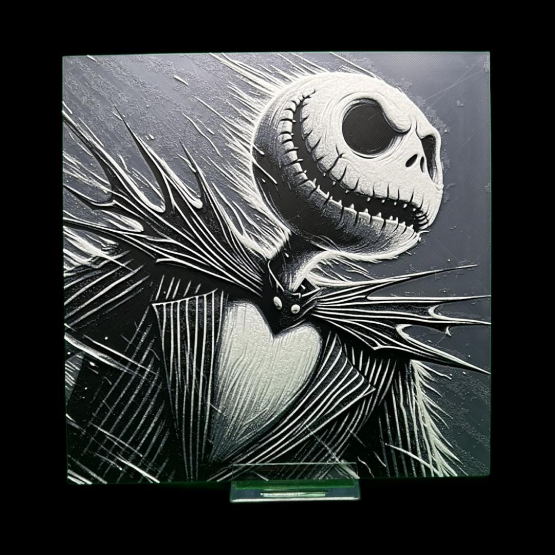 Jack Skellington 3D Printed Fan Art