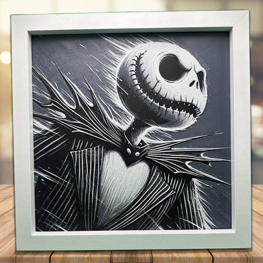 Jack Skellington 3D Printed Fan Art