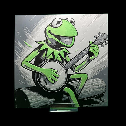 Kermit the Frog - The Muppets Printed Fan Art