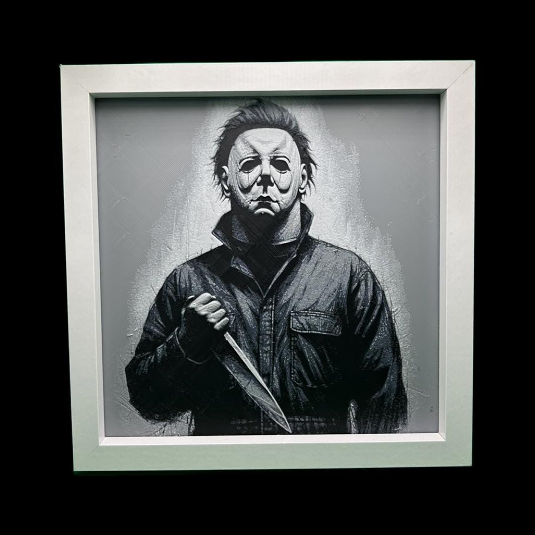 Michael Myers - Halloween 3D Printed Fan Art