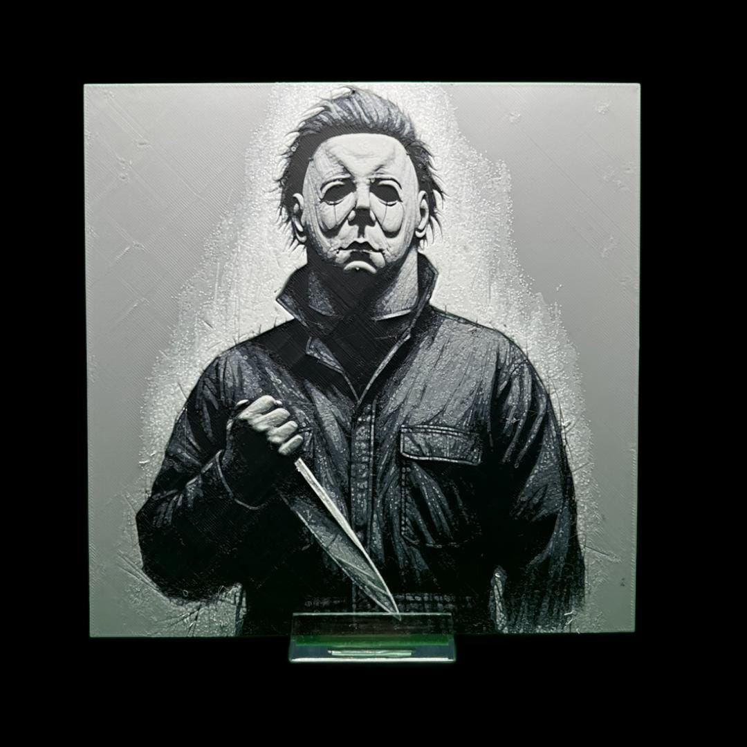 Michael Myers - Halloween 3D Printed Fan Art