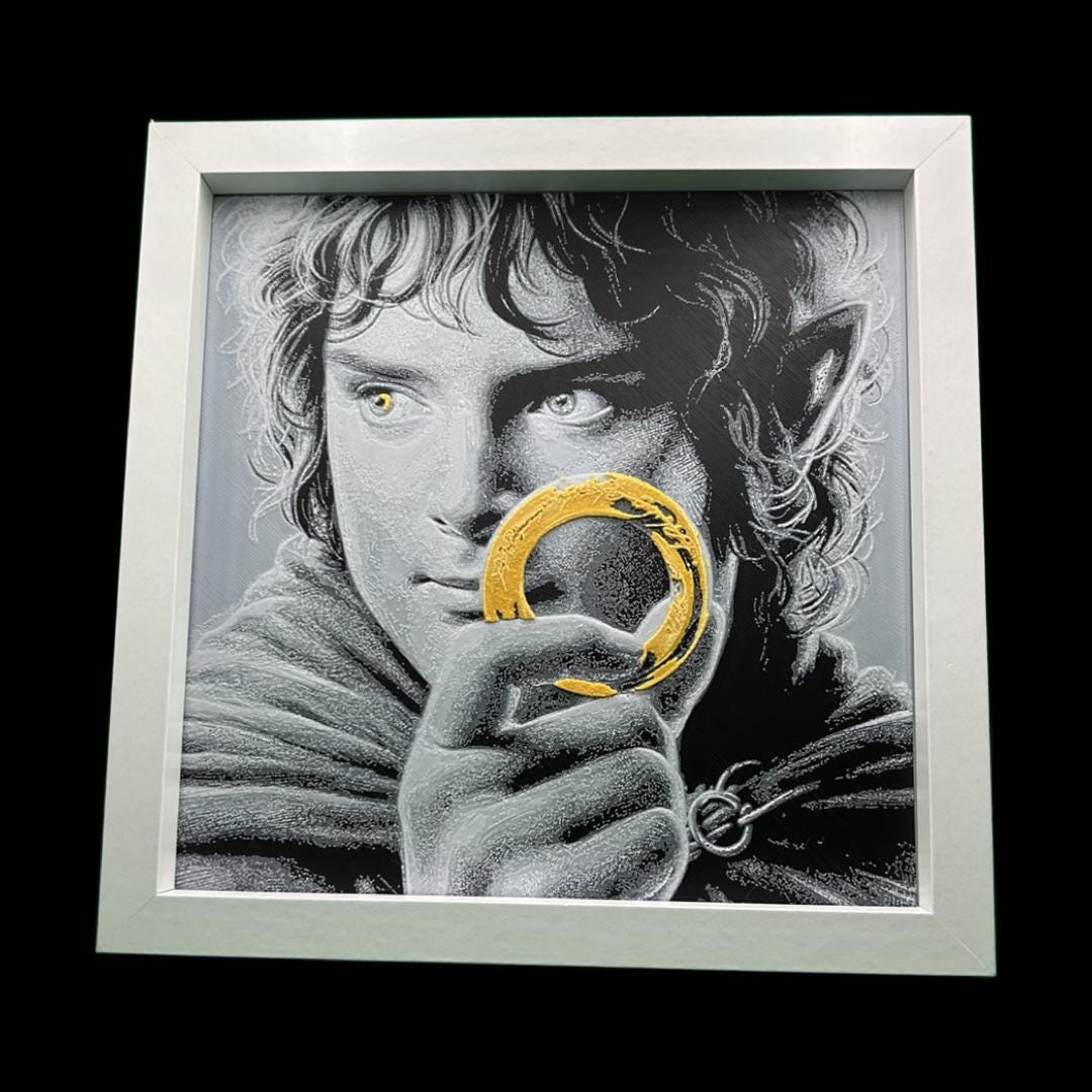 Frodo - Lord of the Rings 3D Printed Fan Art