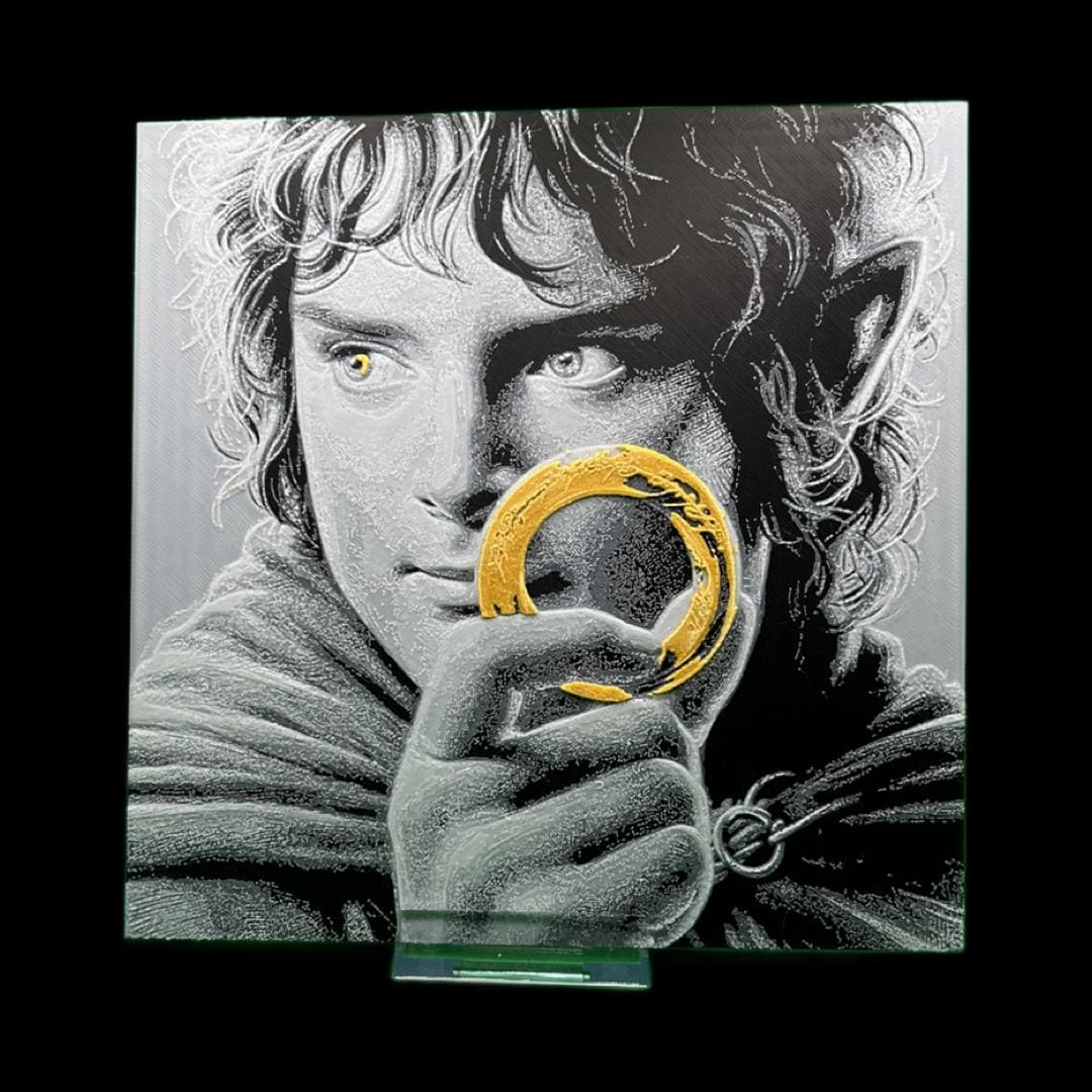 Frodo - Lord of the Rings 3D Printed Fan Art