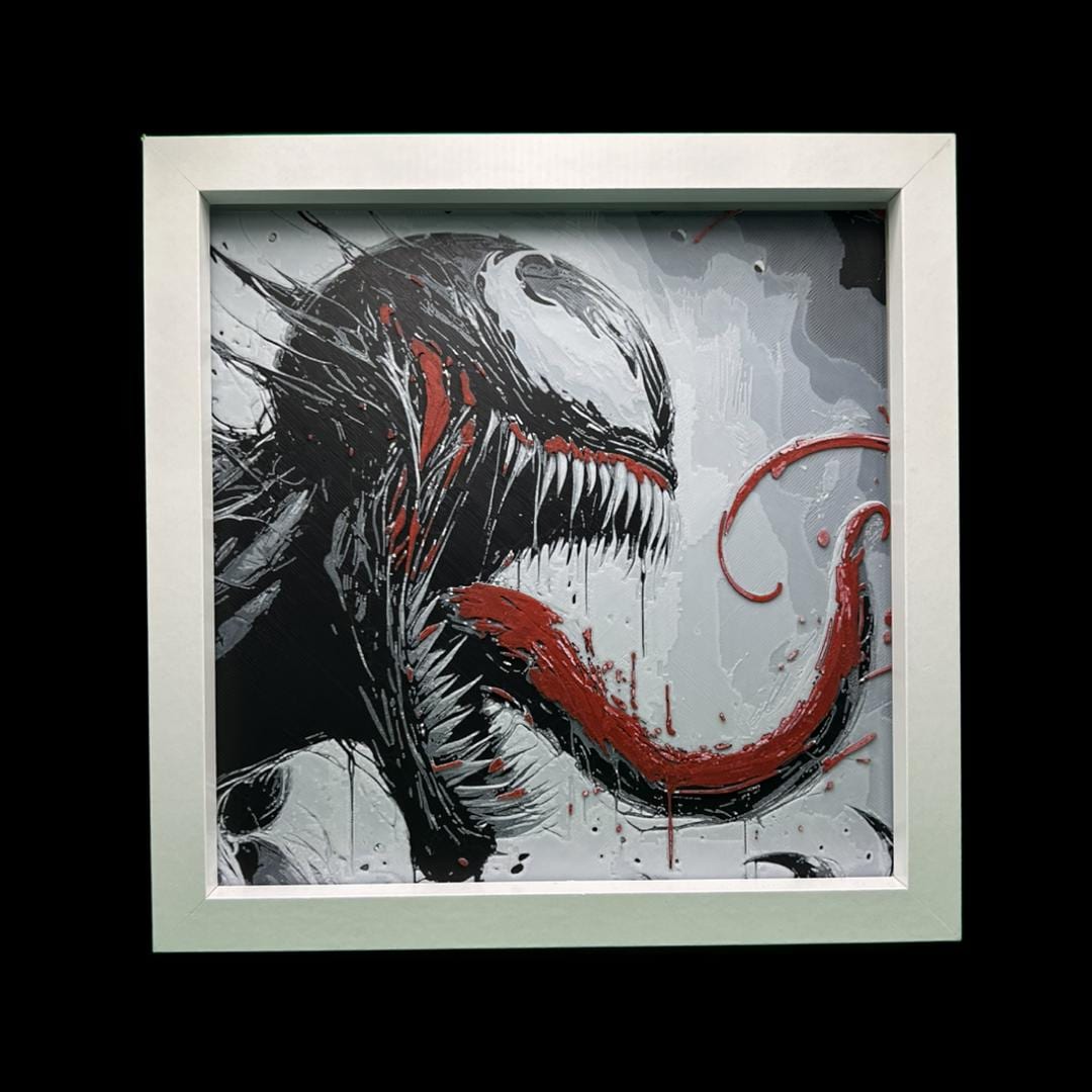 Venom V2 3D Printed Fan Art