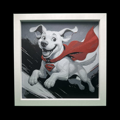 Krypto the Dog - Superman 3D Printed Fan Art