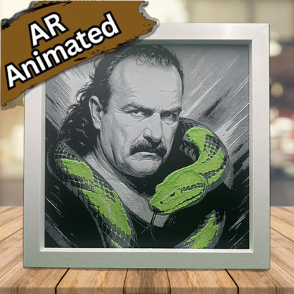 Jake The Snake - WWE 3D Printed Fan Art
