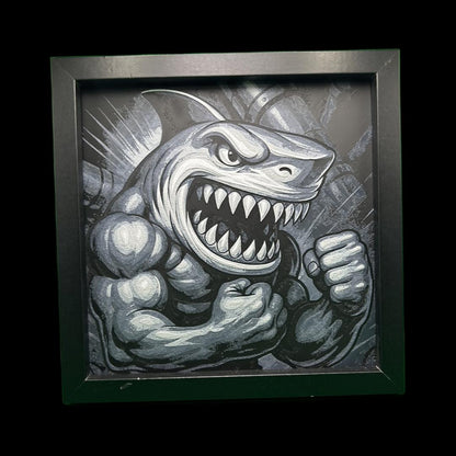 Street Sharks 3D Printed Fan Art