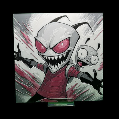 Invader Zim 3D Printed Fan Art