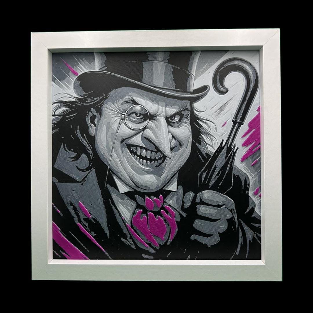 The Penguin - Batman 3D Printed Fan Art