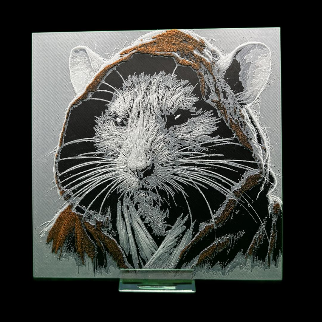 Splinter - TMNT 3D Printed Fan Art