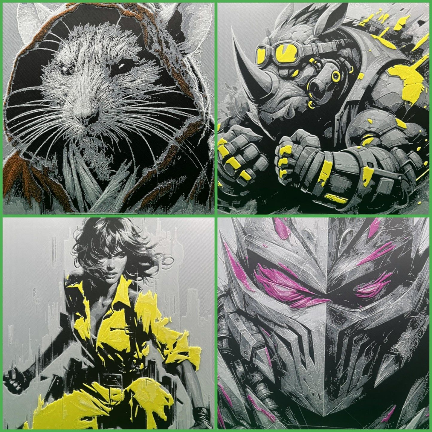 Bebop - TMNT 3D Printed Fan Art