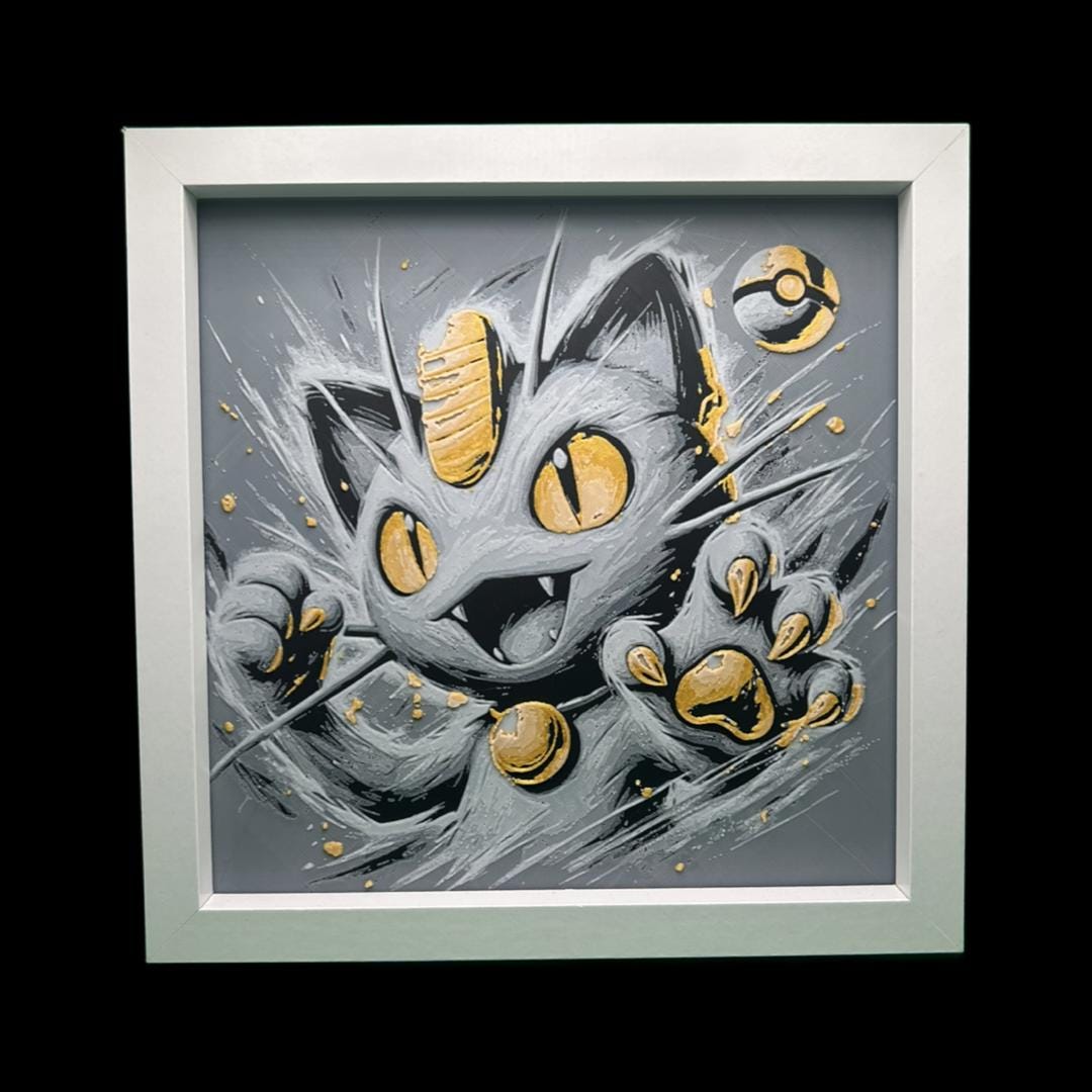 Meowth - Pokémon 3D Printed Fan Art