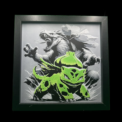 Bulbasaur Evolution - Pokémon 3D Printed Fan Art