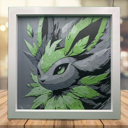 Leafeon - Pokémon 3D Printed Fan Art
