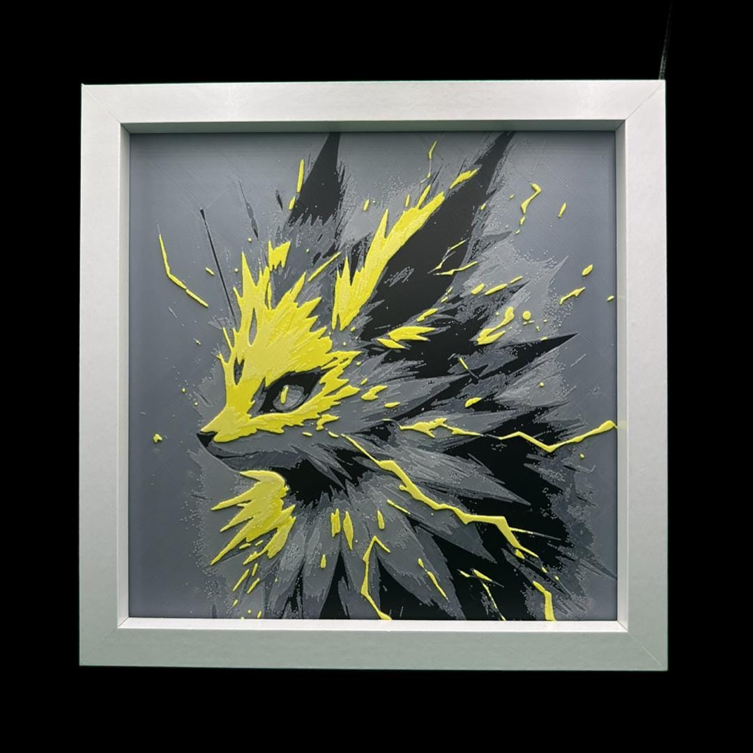 Jolteon - Pokémon 3D Printed Fan Art