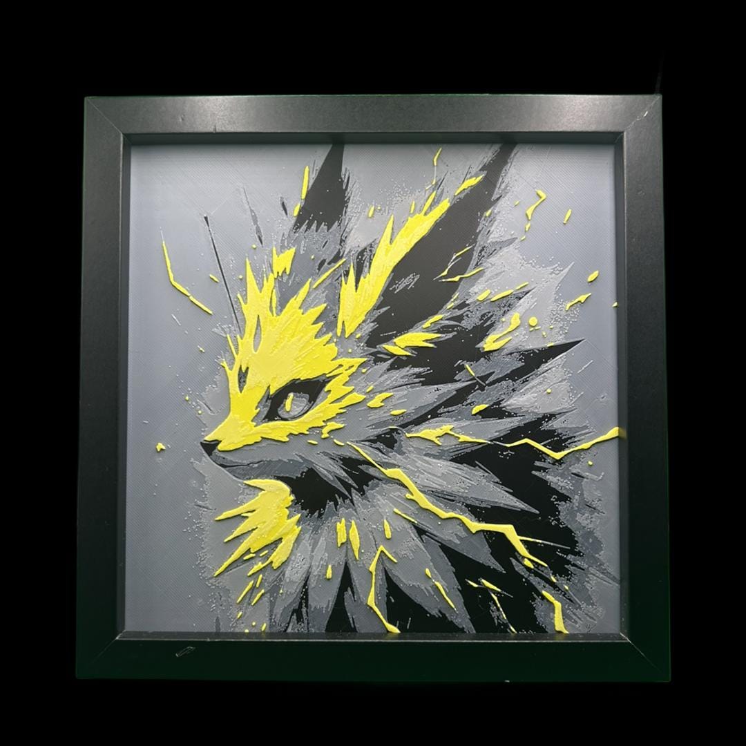 Jolteon - Pokémon 3D Printed Fan Art