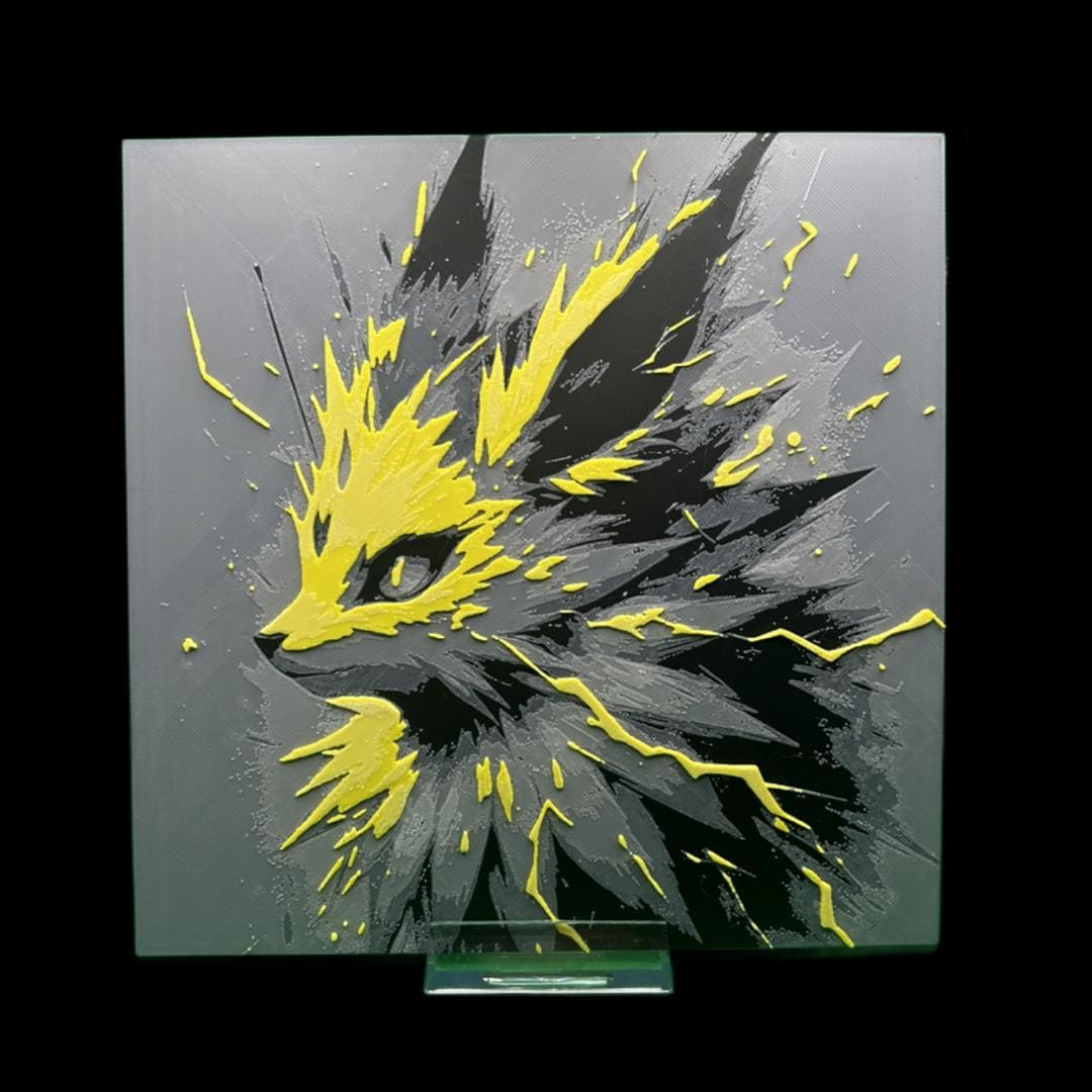 Jolteon - Pokémon 3D Printed Fan Art