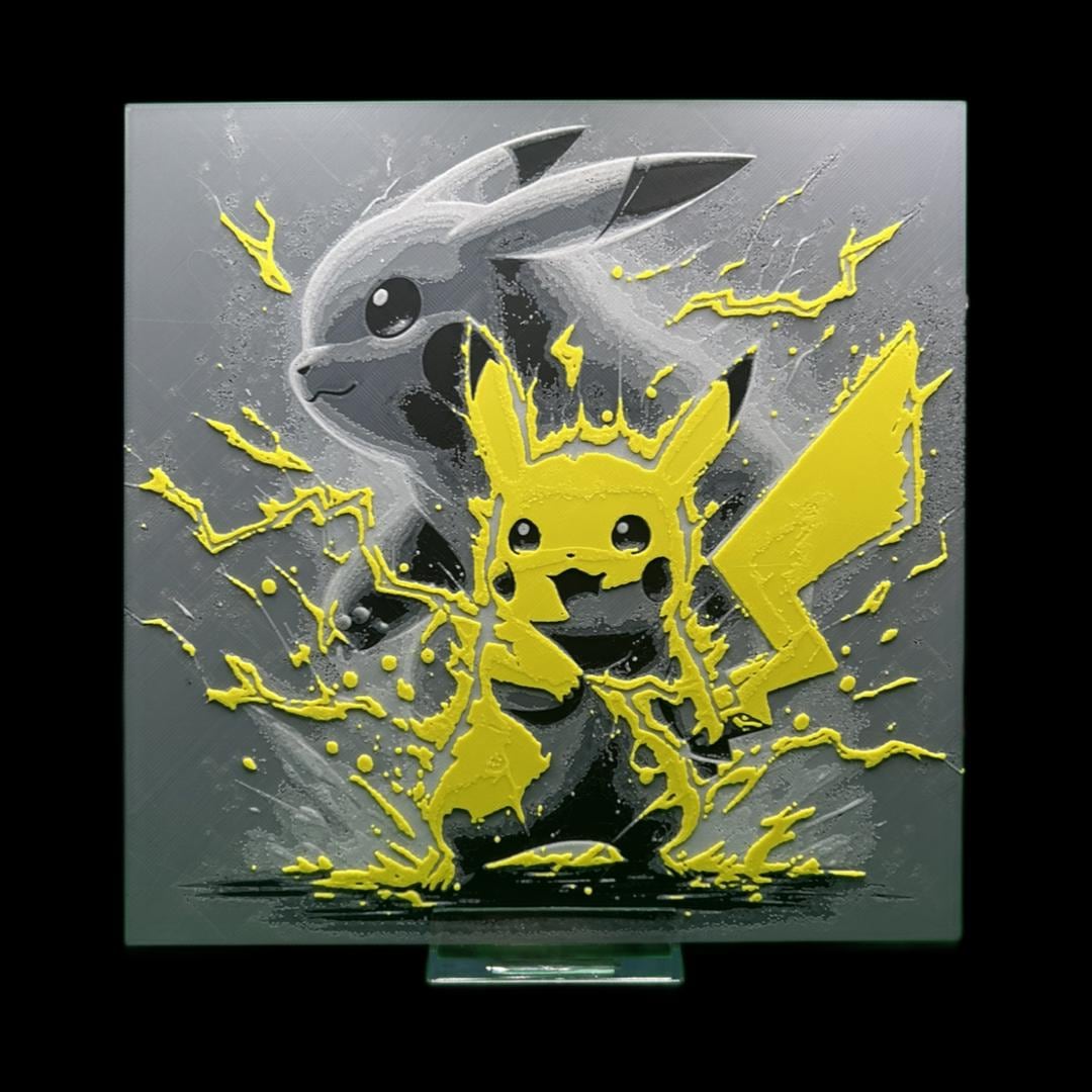 Pikachu - Pokémon 3D Printed Fan Art