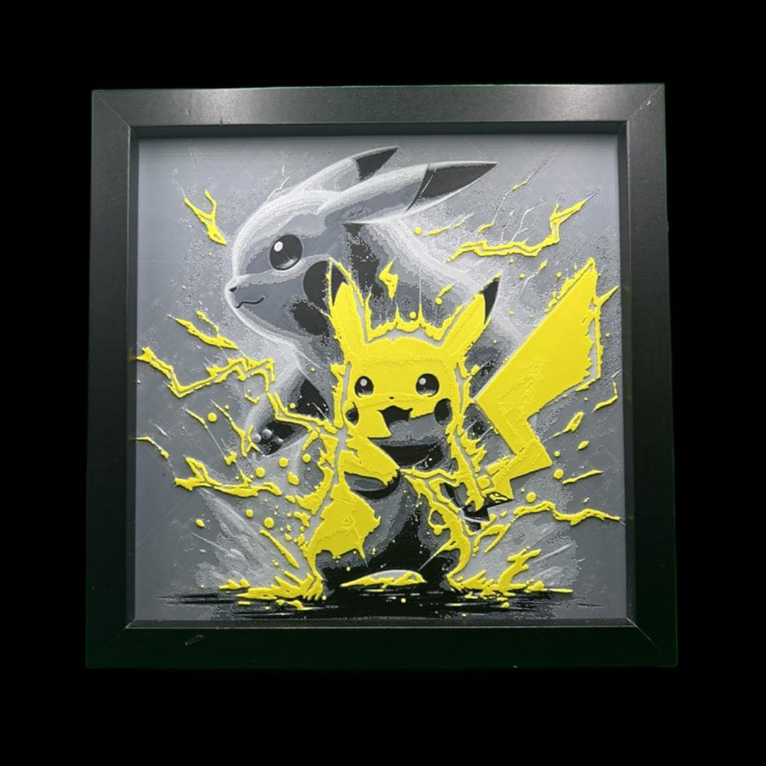 Pikachu - Pokémon 3D Printed Fan Art