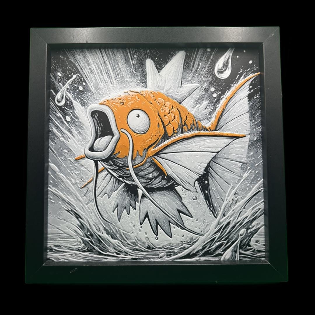 Magikarp - Pokémon 3D Printed Fan Art