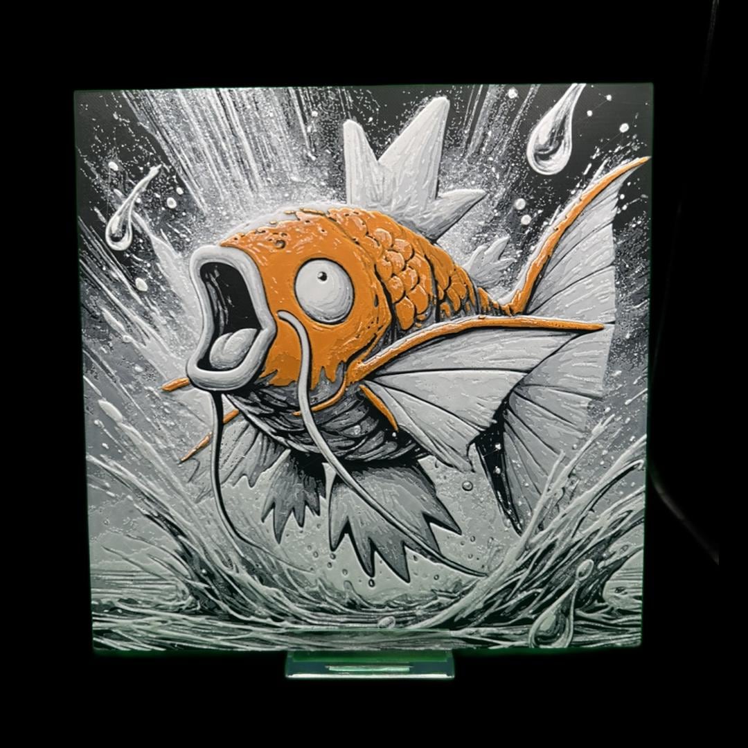 Magikarp - Pokémon 3D Printed Fan Art