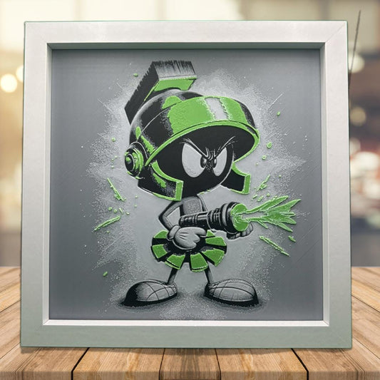 Marvin the Martian 3D Printed Fan Art