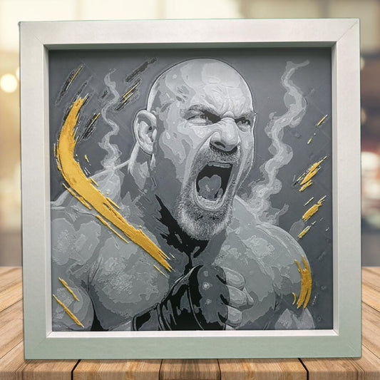 Goldberg - WCW 3D Printed Fan Art