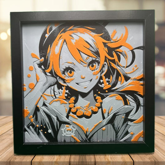 Nami - One Piece 3D Printed Fan Art