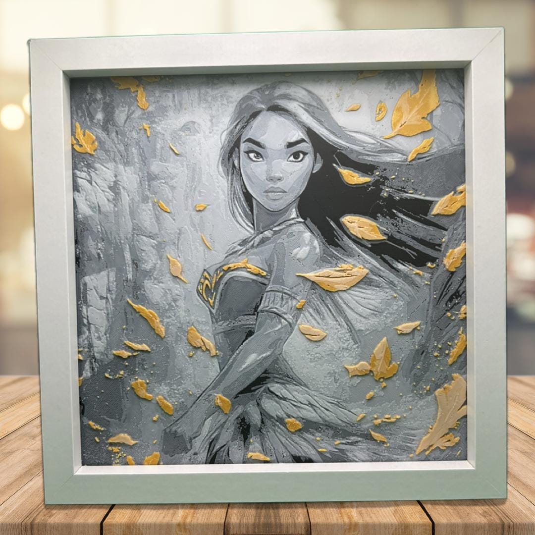 Pocahontas 3D Printed Fan Art