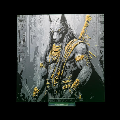 Anubis the Egyptian God of Afterlife 3D Printed Fan Art