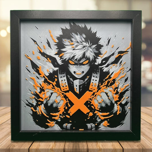 Katsuki “Dynamight Bakugo 3D Printed Fan Art