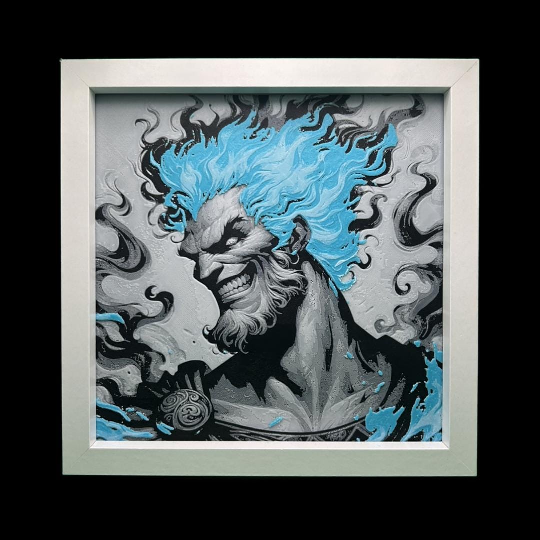 Hades - Hercules 3D Printed Fan Art