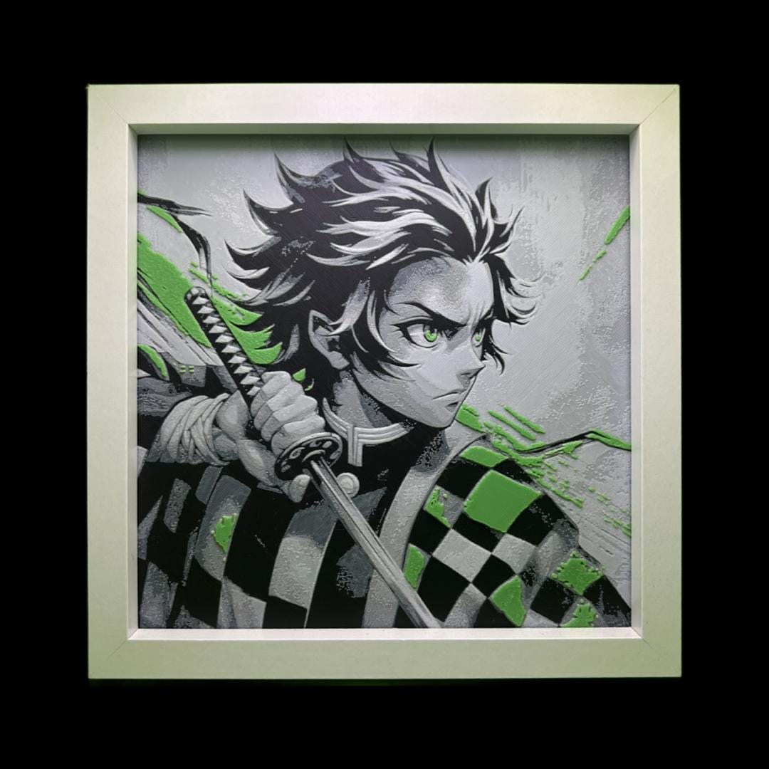 Tanjiro Kamado 3D Printed Fan Art