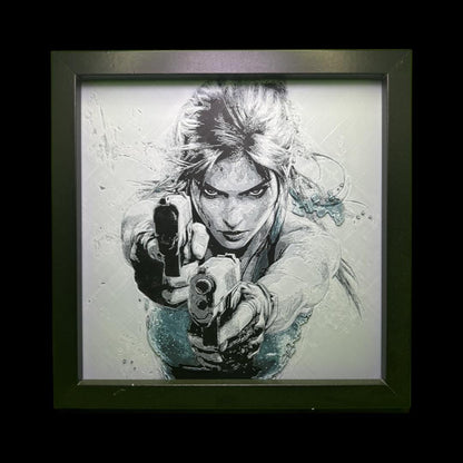 Lara Croft  Tomb Raider 3D Printed Fan Art