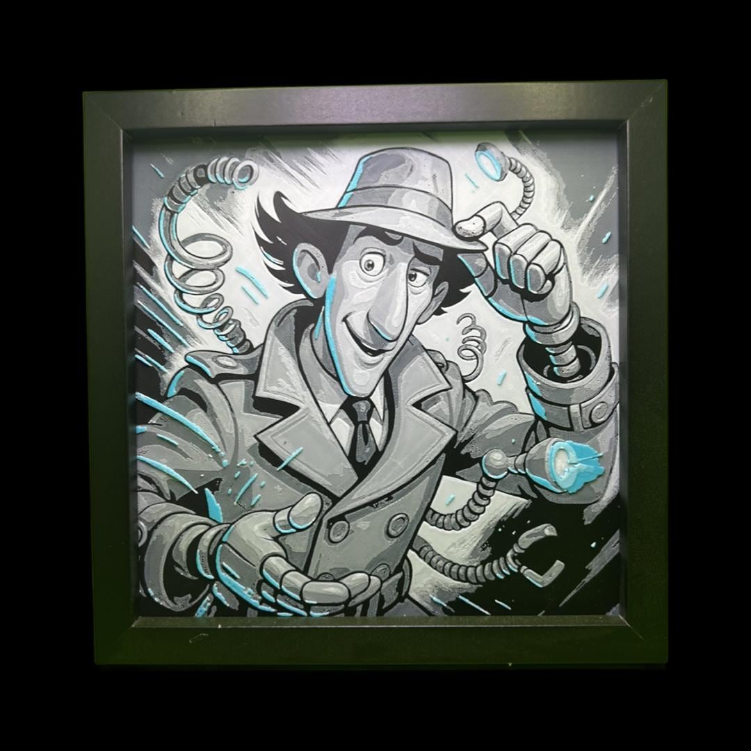Inspector Gadget 3D Printed Fan Art