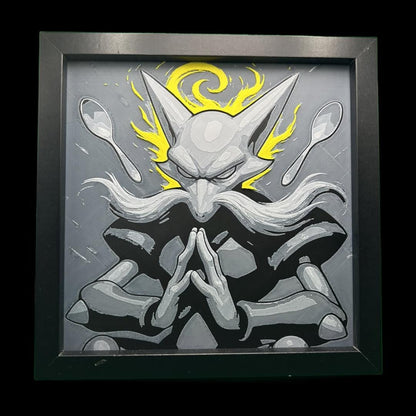 Alakazam - Pokémon 3D Printed Fan Art
