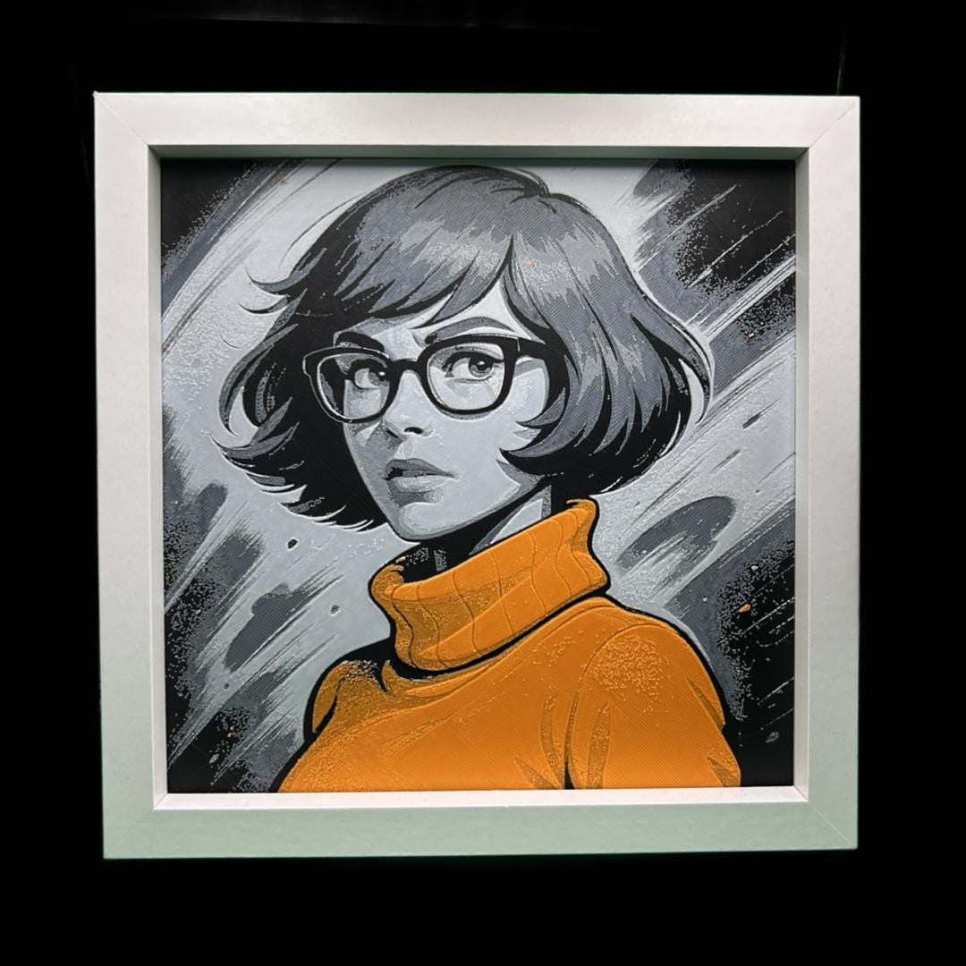 Velma - Scooby-Doo 3D Printed Fan Art