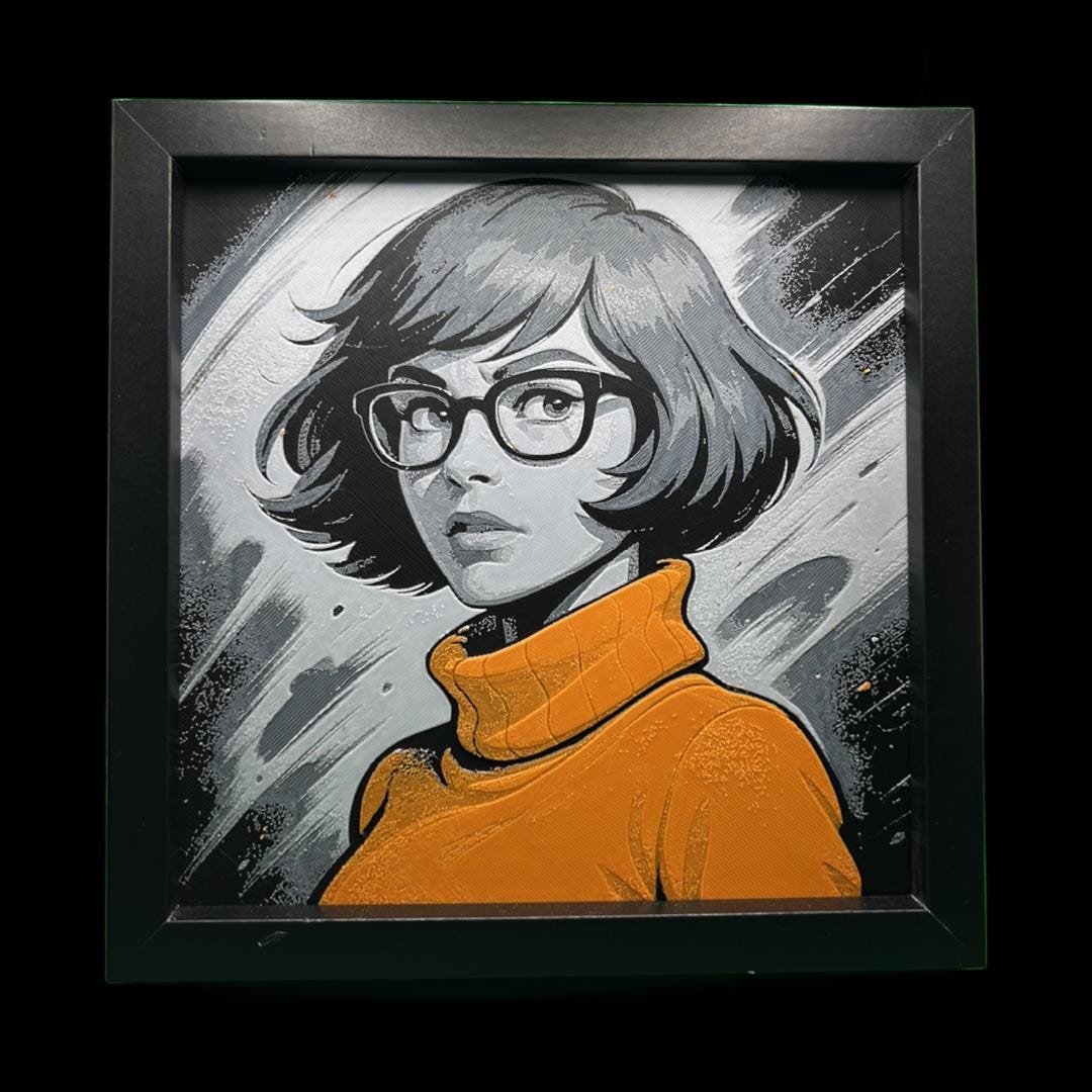 Velma - Scooby-Doo 3D Printed Fan Art