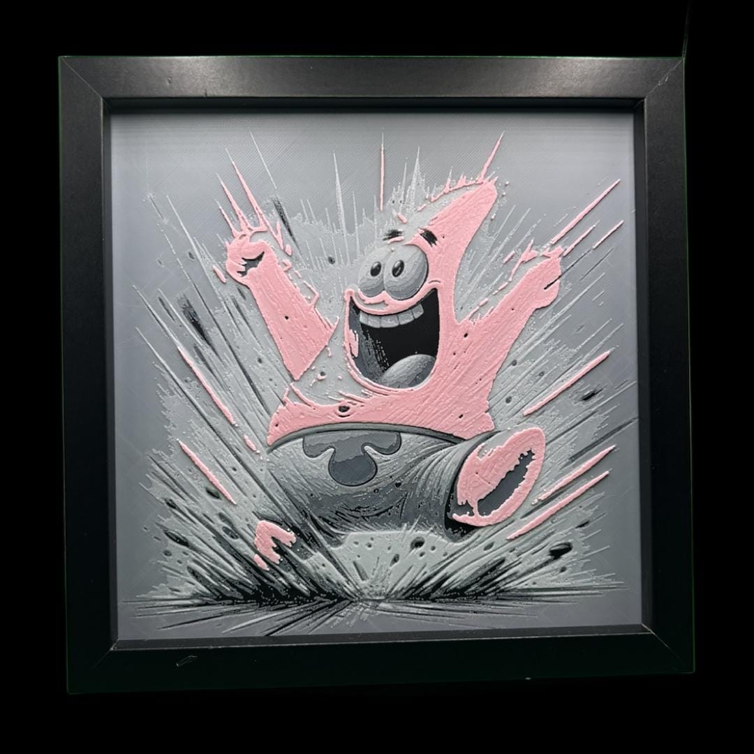 Patrick Star - SpongeBob 3D Printed Fan Art