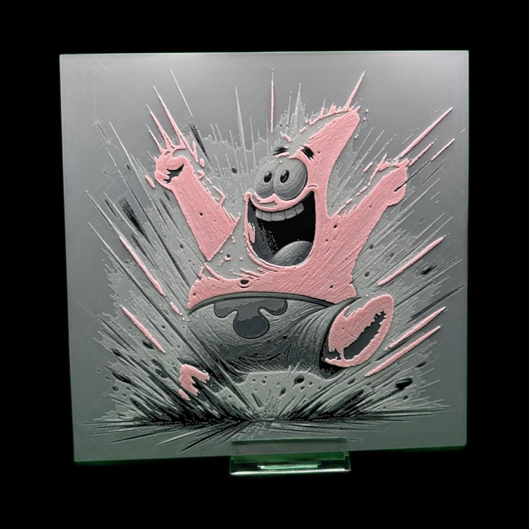 Patrick Star - SpongeBob 3D Printed Fan Art