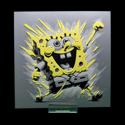SpongeBob SquarePants 3D Printed Fan Art