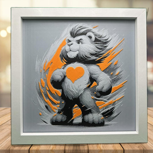 Brave heart - Care Bears 3D Printed Fan Art